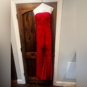 Sherri Hill High Low Prom Dress